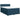 Pat box spring cu saltea, albastru, 160x200 cm, catifea