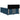 Pat box spring cu saltea, albastru, 160x200 cm, catifea
