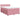 Pat box spring cu saltea, roz, 160x200 cm, catifea