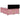 Pat box spring cu saltea, roz, 160x200 cm, catifea