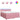 Pat box spring cu saltea, roz, 200x200 cm, catifea