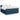 Pat box spring cu saltea, albastru, 200x200 cm, catifea