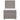 Pat box spring cu saltea, gri taupe, 90x190 cm, textil