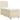 Pat box spring cu saltea, crem, 90x190 cm, textil
