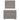 Pat box spring cu saltea, gri taupe, 90x200 cm, textil