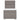 Pat box spring cu saltea, gri taupe, 100x200 cm, textil