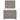 Pat box spring cu saltea, gri taupe, 100x200 cm, textil