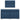 Pat box spring cu saltea, albastru, 120x200 cm, textil