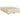 Pat box spring cu saltea, crem, 140x200 cm, textil
