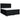 Pat box spring cu saltea, negru, 180x200 cm, catifea