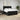 Pat box spring cu saltea, negru, 200x200 cm, textil