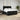 Pat box spring cu saltea, negru, 200x200 cm, textil