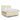 Pat box spring cu saltea, crem, 200x200 cm, textil