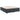 Pat box spring cu saltea, negru, 200x200 cm, piele ecologică