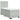 Pat continental cu saltea, gri deschis, 80x200 cm, catifea