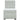 Pat continental cu saltea, gri deschis, 80x200 cm, catifea
