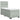 Pat box spring cu saltea, gri deschis, 90x190 cm, catifea