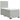 Pat box spring cu saltea, gri deschis, 100x200 cm, catifea