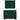 Pat box spring cu saltea, verde închis, 100x200 cm, catifea