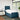 Pat box spring cu saltea, albastru, 100x200 cm, catifea
