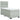 Pat box spring cu saltea, gri deschis, 100x200 cm, catifea