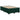 Pat box spring cu saltea, verde închis, 120x190 cm, catifea