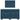 Pat box spring cu saltea, albastru, 120x200 cm, catifea