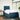 Pat box spring cu saltea, albastru, 120x200 cm, catifea