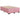 Pat box spring cu saltea, roz, 120x200 cm, catifea