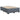 Pat box spring cu saltea, gri închis, 140x190 cm, catifea