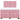 Pat box spring cu saltea, roz, 140x190 cm, catifea