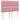 Pat box spring cu saltea, roz, 140x190 cm, catifea