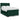 Pat box spring cu saltea, verde închis, 160x200 cm, catifea