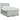 Pat box spring cu saltea, gri deschis, 160x200 cm, catifea
