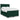 Pat box spring cu saltea, verde închis, 160x200 cm, catifea