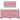 Pat box spring cu saltea, roz, 160x200 cm, catifea