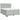 Pat box spring cu saltea, gri deschis, 180x200 cm, catifea
