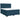 Pat box spring cu saltea, albastru, 180x200 cm, catifea