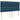 Pat box spring cu saltea, albastru, 180x200 cm, catifea