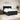 Pat box spring cu saltea, negru, 180x200 cm, catifea