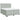 Pat box spring cu saltea, gri deschis, 200x200 cm, catifea