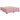 Pat box spring cu saltea, roz, 200x200 cm, catifea