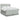 Pat box spring cu saltea, gri deschis, 200x200 cm, catifea