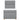 Pat continental cu saltea, gri deschis, 80x200 cm, textil