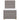 Pat box spring cu saltea, gri taupe, 80x200 cm, textil