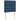Pat box spring cu saltea, albastru, 80x200 cm, textil