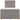 Pat box spring cu saltea, taupe, 120x190 cm material textil