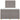 Pat box spring cu saltea, taupe, 120x190 cm material textil
