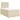 Pat box spring cu saltea, crem, 120x200 cm, textil
