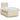 Pat box spring cu saltea, crem, 120x200 cm, textil